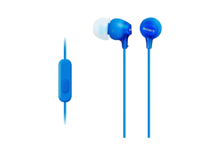 Hình ảnh sản phẩm - [MDR-EX15APLIZE] TAI NGHE SONY MDR-EX15APLIZE - MÀU XANH DƯƠNG