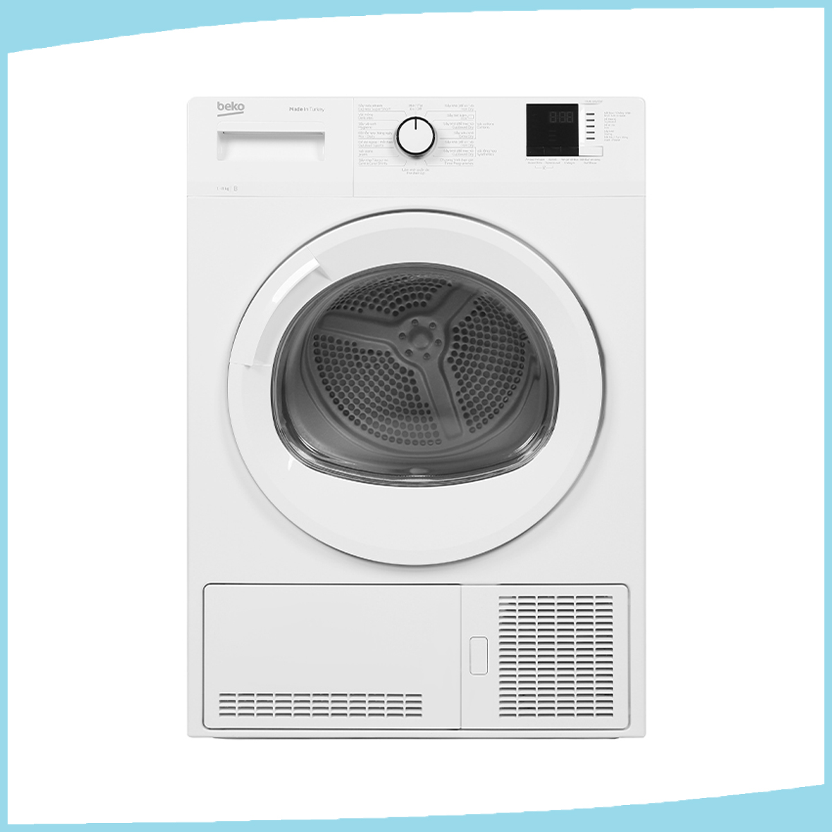 Hình ảnh sản phẩm - [DU8133GA0W] Máy sấy ngưng tụ Beko 8 Kg 