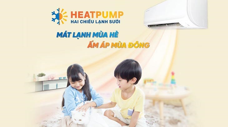 Cơ chế hoạt động của điều hòa 2 chiều