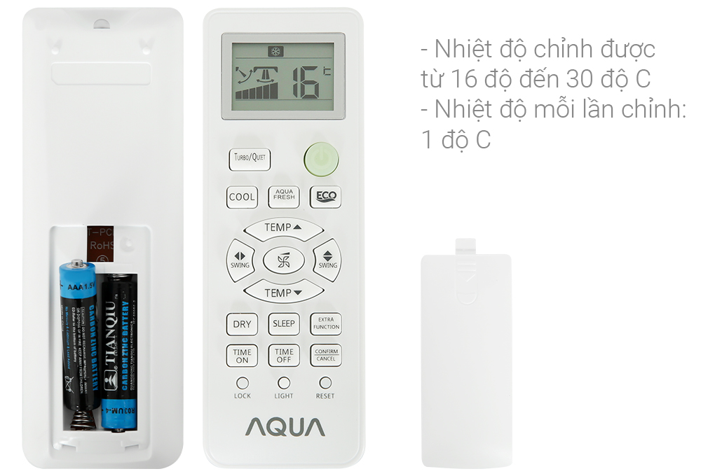 Hình ảnh sản phẩm - [AQA-RUV10RB] Máy lạnh Aqua Inverter 1 HP AQA-RUV10RB