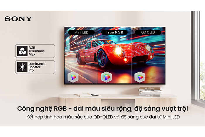 Hình ảnh sản phẩm - [K-85XR90M2] Sony Google TV True RGB BRAVIA 9 II 85 Inch