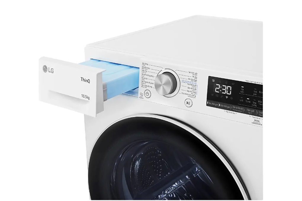 Hình ảnh sản phẩm - [DVHP50W] Máy Sấy Bơm Nhiệt LG Inverter 10.5 Kg