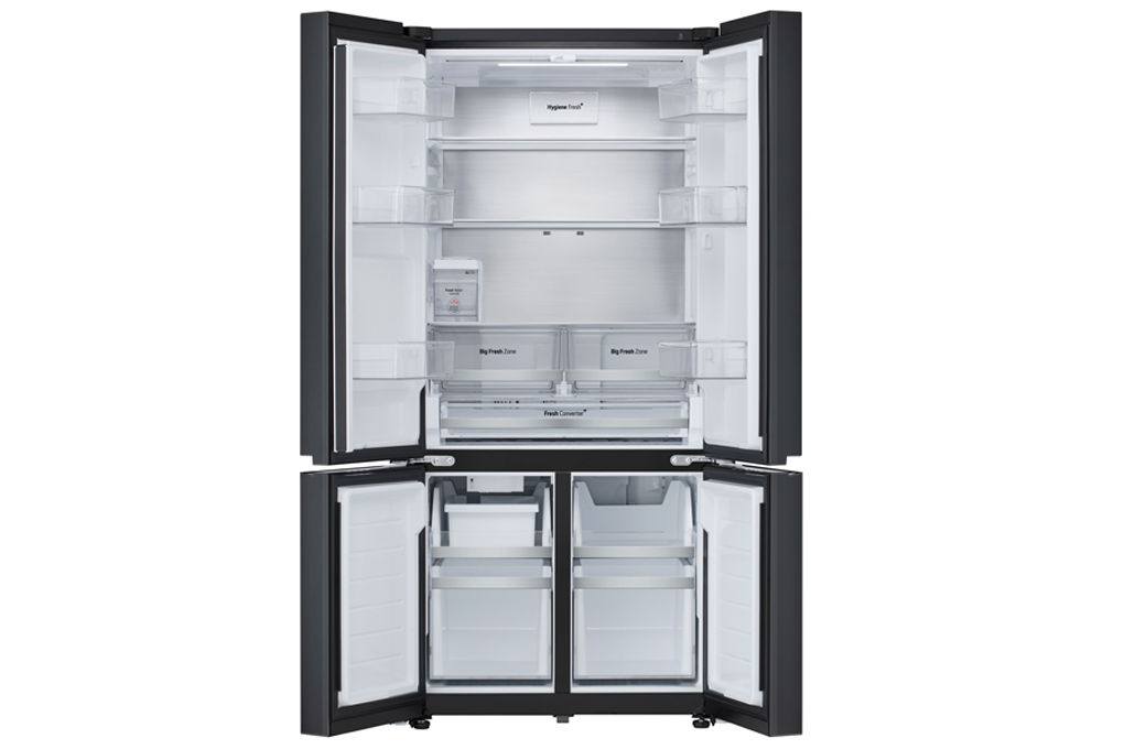 Hình ảnh sản phẩm - [LFD61BLGA] Tủ lạnh LG Inverter 607 lít Multi Door
