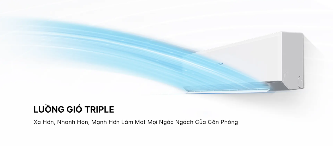 Hình ảnh sản phẩm - [AQA-R13PC] Máy lạnh Aqua 1.5 HP