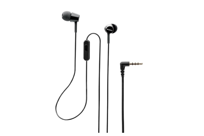Hình ảnh sản phẩm - [MDR-EX155APBQE] TAI NGHE SONY MDR-EX155APBQE - MÀU ĐEN