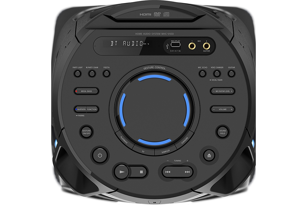 Hình ảnh sản phẩm - [MHC-V43D] Dàn âm thanh Hifi Sony MHC-V43D