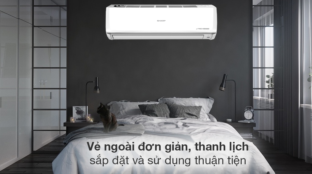 Máy lạnh Sharp Inverter 2 HP AH-X18ZEW - Tổng quan thiết kế