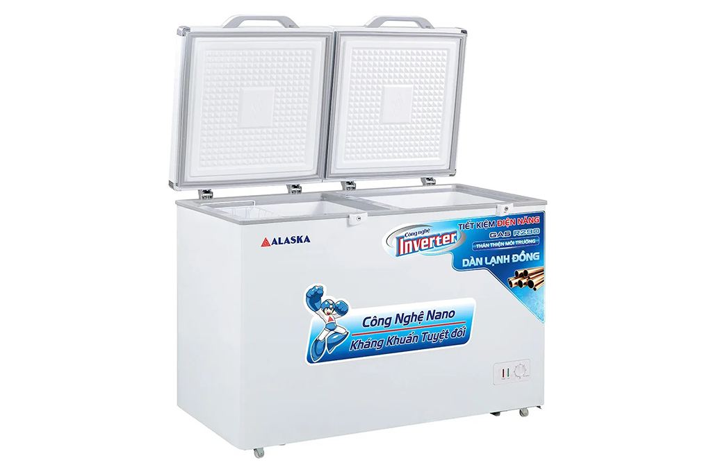 Hình ảnh sản phẩm - [BCD-5568CI] Tủ đông mát Alaska inverter 372 lít