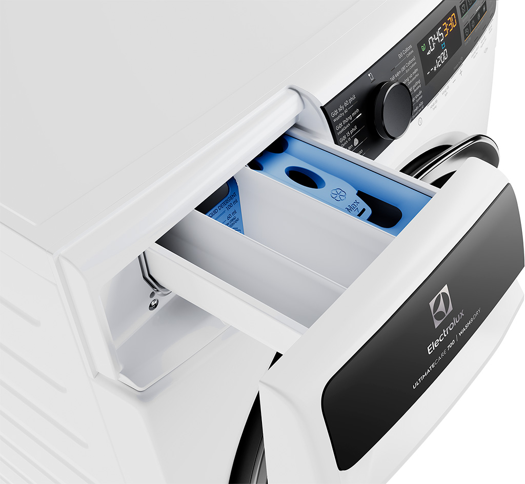 Hình ảnh sản phẩm - [EWW1343R7WC] Máy giặt sấy Electrolux UltimateCare 700 - 13/9kg