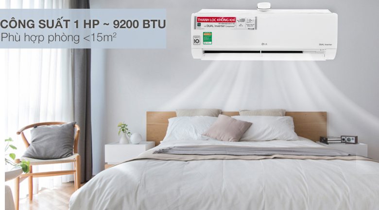 Công suất - Máy lạnh LG Inverter 1 HP V10APF