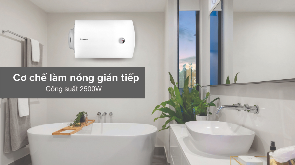 Máy nước nóng gián tiếp 50 lít Ariston Pro R 50 SH 2.5 FE - Làm nóng gián tiếp