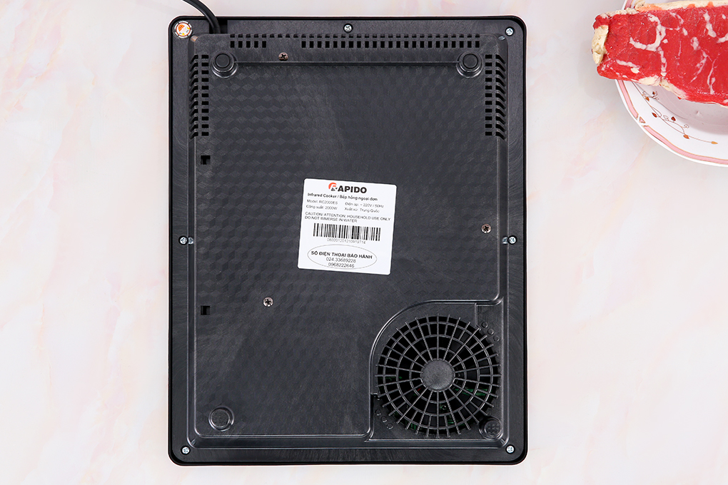 Hình ảnh sản phẩm - [RC2000ES] Bếp hồng ngoại Rapido 