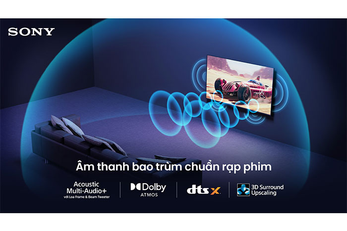 Hình ảnh sản phẩm - [K-98XR70M2] Sony Google TV True RGB BRAVIA 7 II 98 Inch