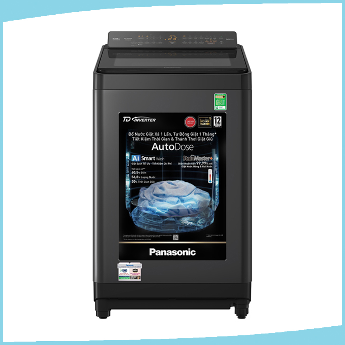 Hình ảnh sản phẩm - [NA-FD180W3BV] Máy giặt Panasonic Inverter 18 kg