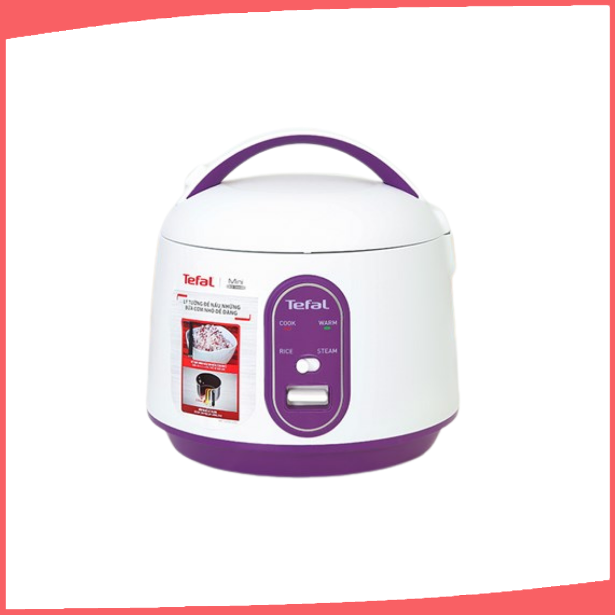 Hình ảnh sản phẩm - [RK224168] Nồi cơm điện nắp gài Tefal - 0.7 lít