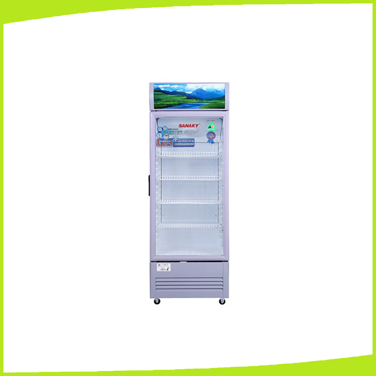 Hình ảnh sản phẩm - [VH-358K3L] Tủ Mát Sanaky Inverter 290 Lít