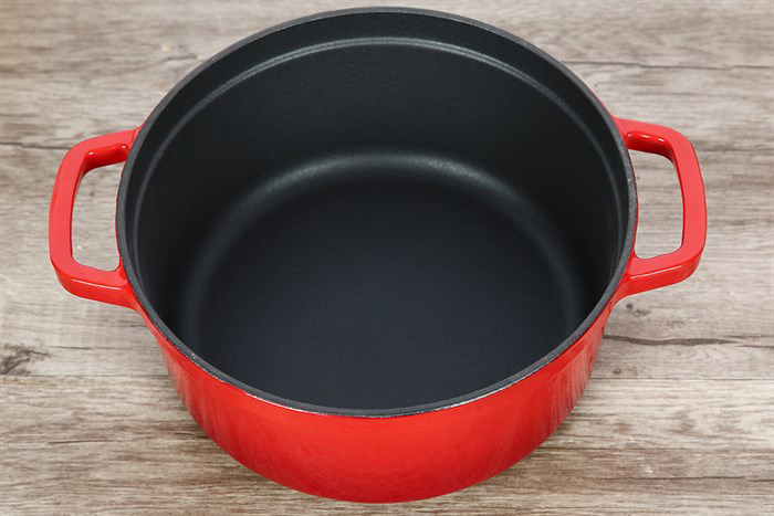 Hình ảnh sản phẩm - [RK24-RD] Nồi Gang Đúc Chống Dính Rapido 24cm