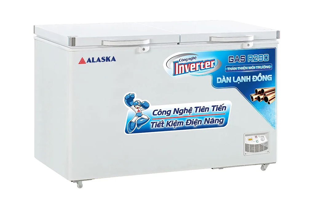 Hình ảnh sản phẩm - [HB-650CI] Tủ Đông Alaska Inverter 595 Lít