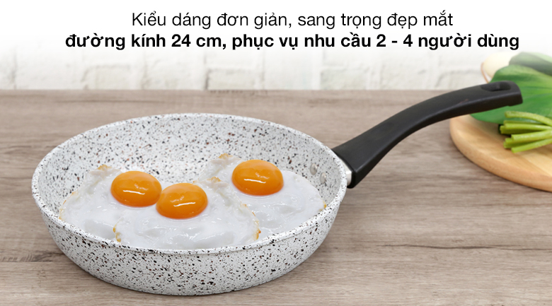 Đường kính - Chảo nhôm chống dính đáy từ Supor F23A24IH