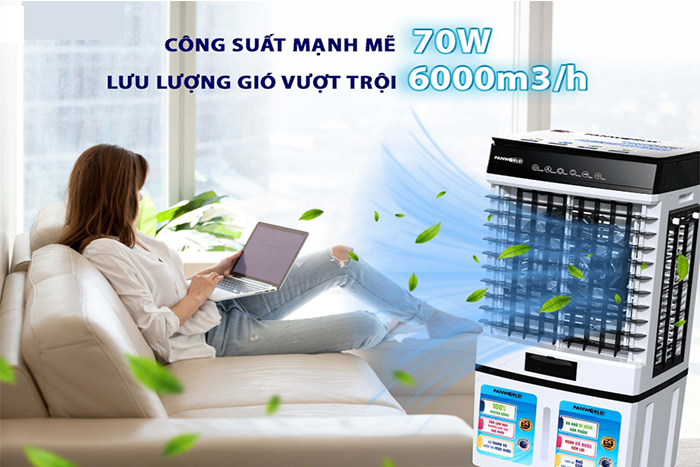 Hình ảnh sản phẩm - [PW-2058] Quạt Làm Mát Không Khí Panworld