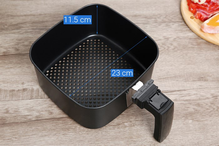 Hình ảnh sản phẩm - [KF-AF70EV-ST] Nồi Chiên Không Dầu Sharp 7 Lít