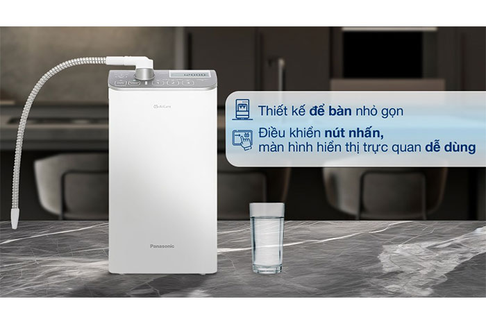 Hình ảnh sản phẩm - [TK-AS500-ZVN] Máy Lọc Nước Ion Kiềm Panasonic 3 Tấm Điện Cực