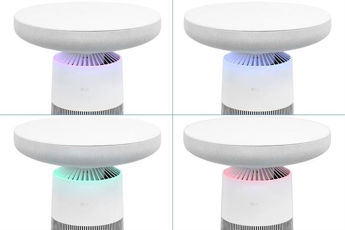Hình ảnh sản phẩm - [AS20GSHU0.ABAE] Máy Lọc Không Khí Kết Hợp Loa LG PuriCare Aero Speaker 46W