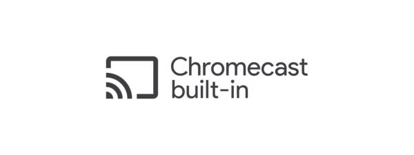 Logo Chromecast built-in