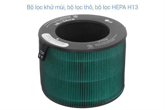 Hình ảnh sản phẩm - [AS20GSHU0.ABAE] Máy Lọc Không Khí Kết Hợp Loa LG PuriCare Aero Speaker 46W