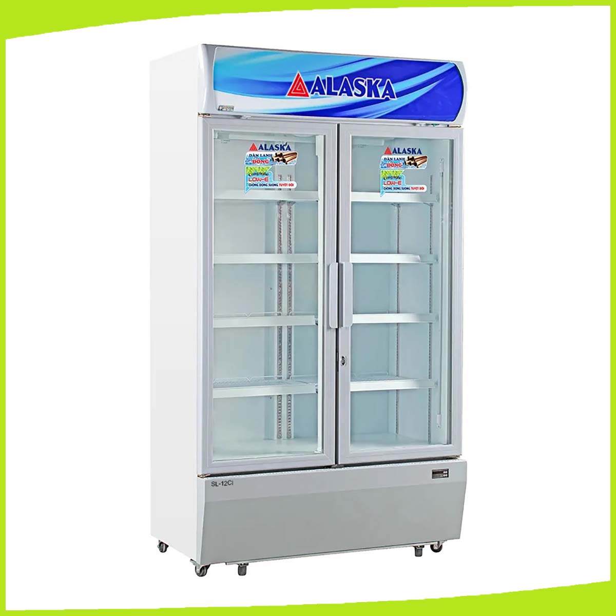 Hình ảnh sản phẩm - [SL-12CI] Tủ Mát Alaska Inverter 960 Lít 