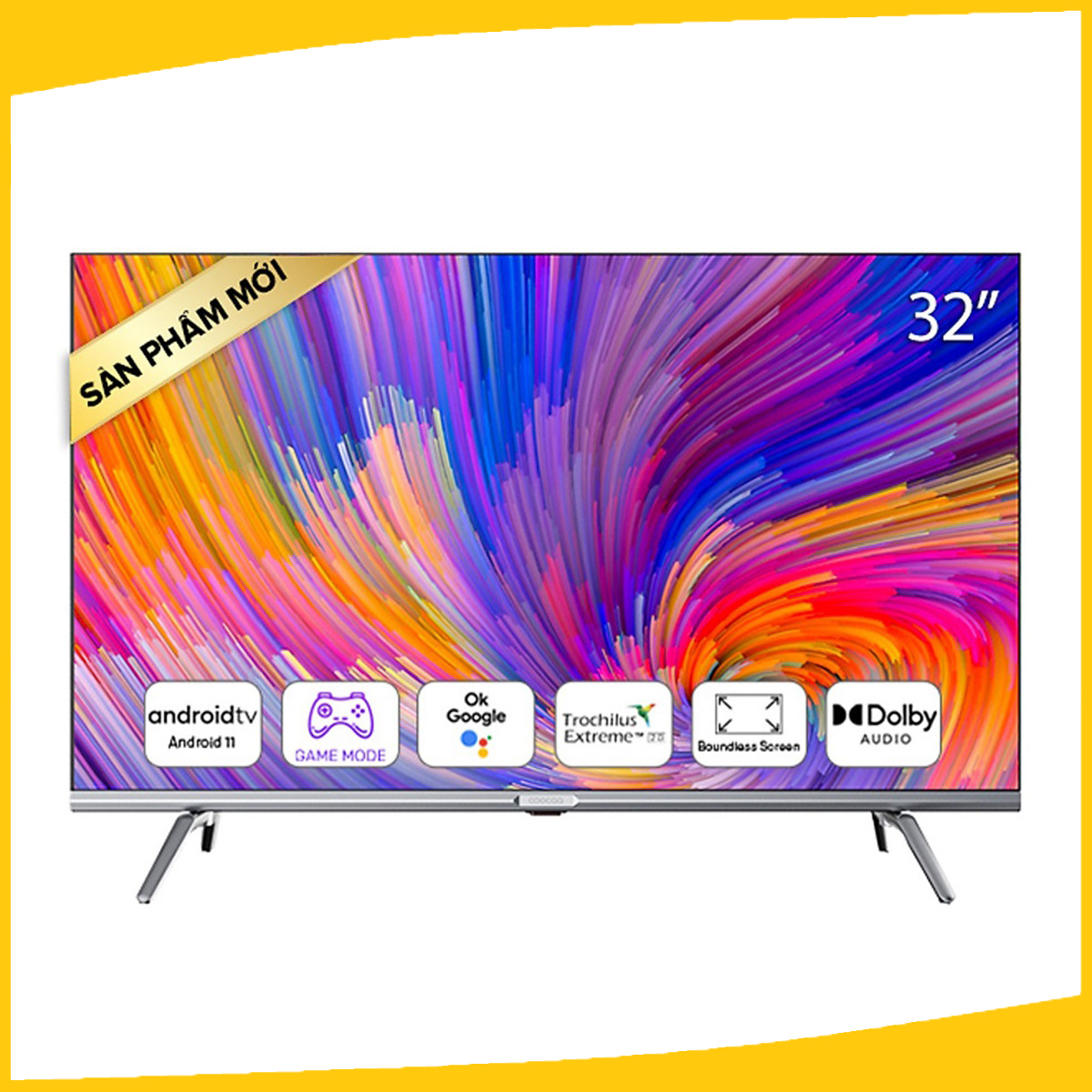 Hình ảnh sản phẩm - [32S7G] Smart Tivi Coocaa HD 32 inch 32S7G
