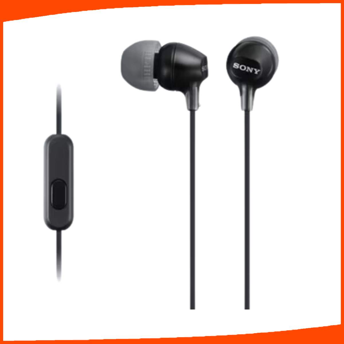 Hình ảnh sản phẩm - [MDR-EX15APBZE] TAI NGHE SONY MDR-EX15APBZE - MÀU ĐEN