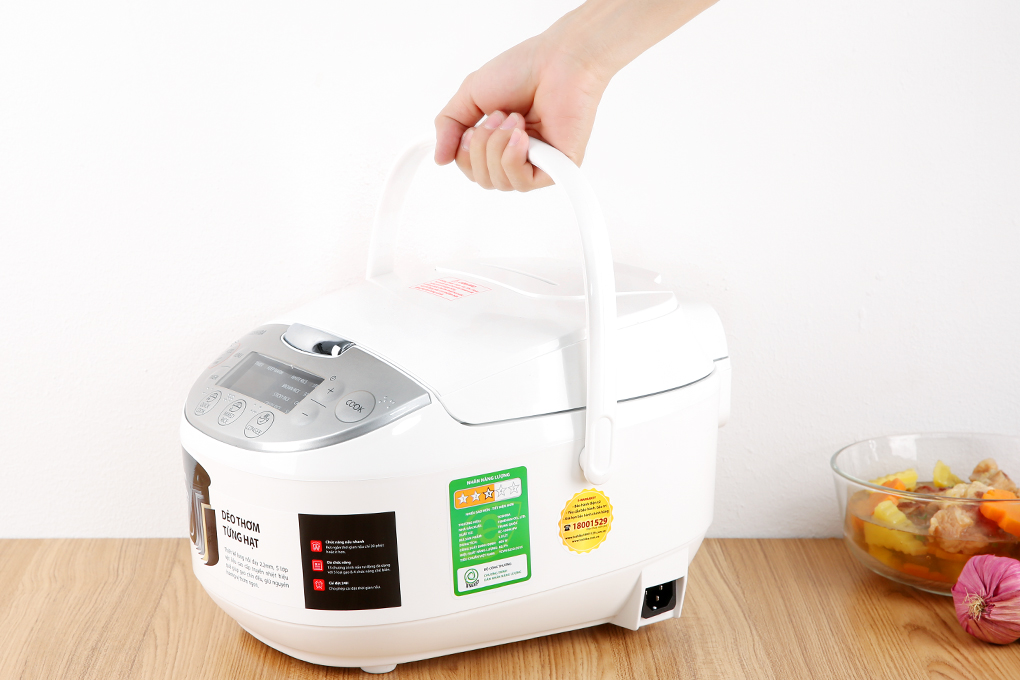 Hình ảnh sản phẩm - [RC-10DH2PV(W)] Nồi Cơm Điện Tử Toshiba 1.0 Lít