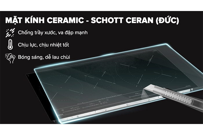Hình ảnh sản phẩm - [IZC 83620 MST BK] Bếp Từ 3 Vùng Nấu Lắp Âm Teka