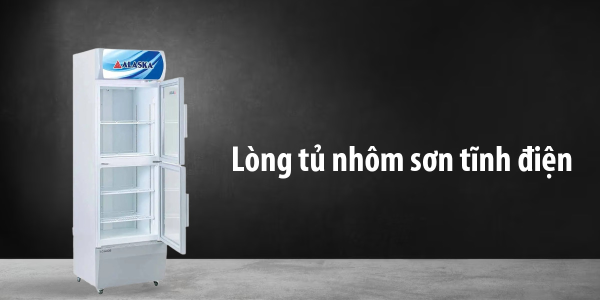 Lòng tủ nhôm sơn tĩnh điện