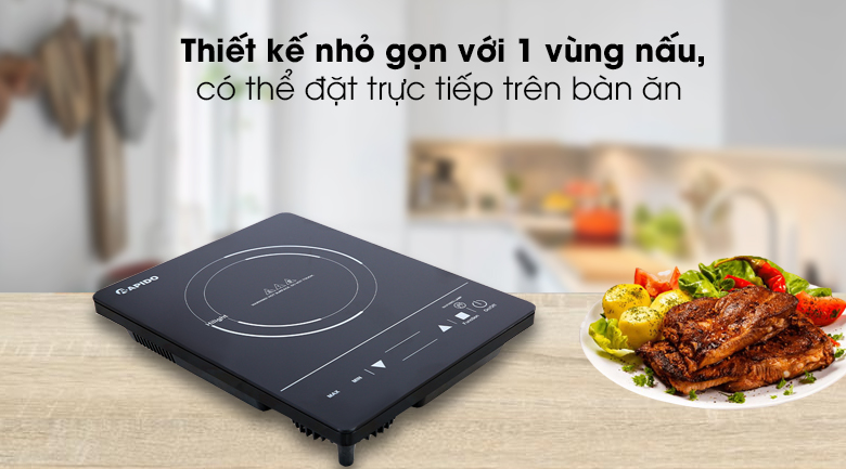 Bếp hồng ngoại Rapido RC2000ES - Thiết kế tinh tế