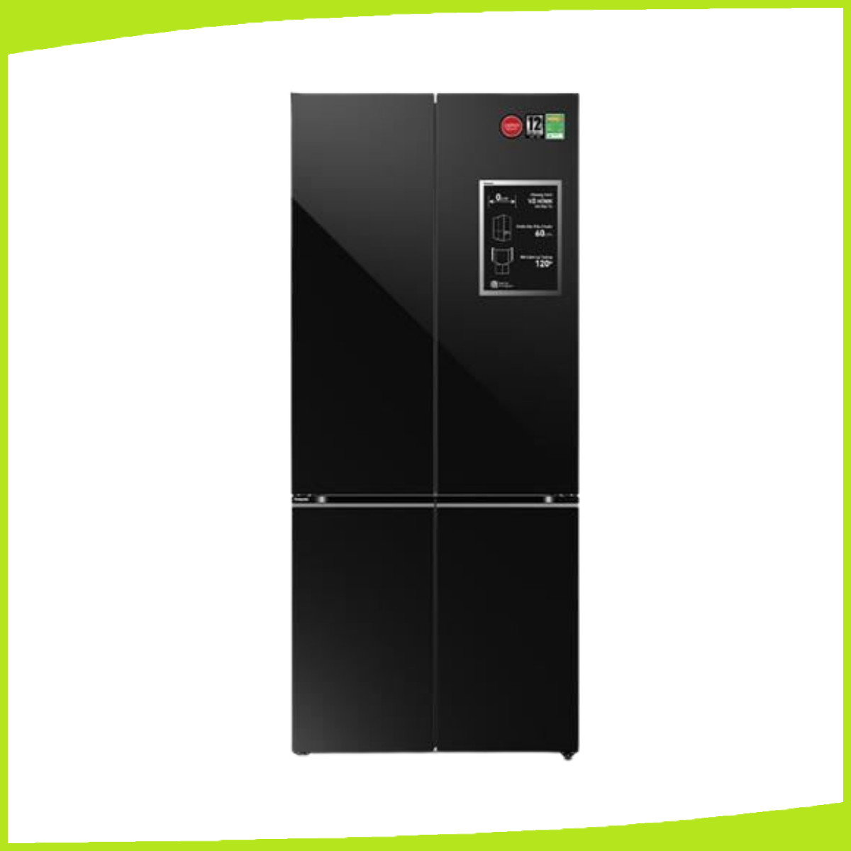 Hình ảnh sản phẩm - [NR-X561BK-VN] Tủ lạnh Panasonic Inverter 510 lít Multi Door