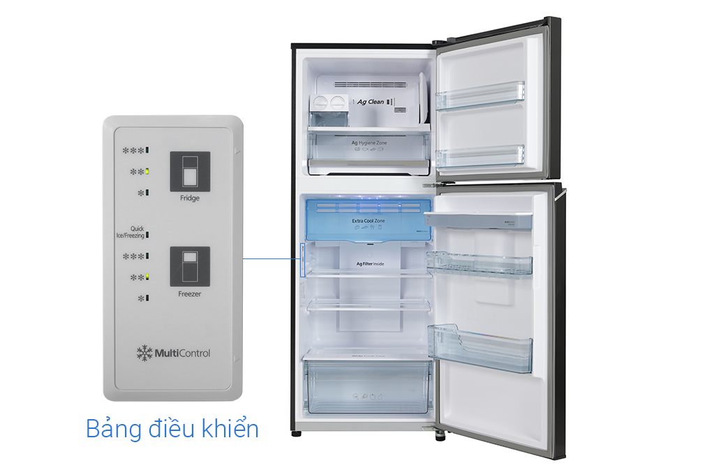 Hình ảnh sản phẩm - [NR-TL381GVKV] Tủ lạnh Panasonic Inverter 366 lít