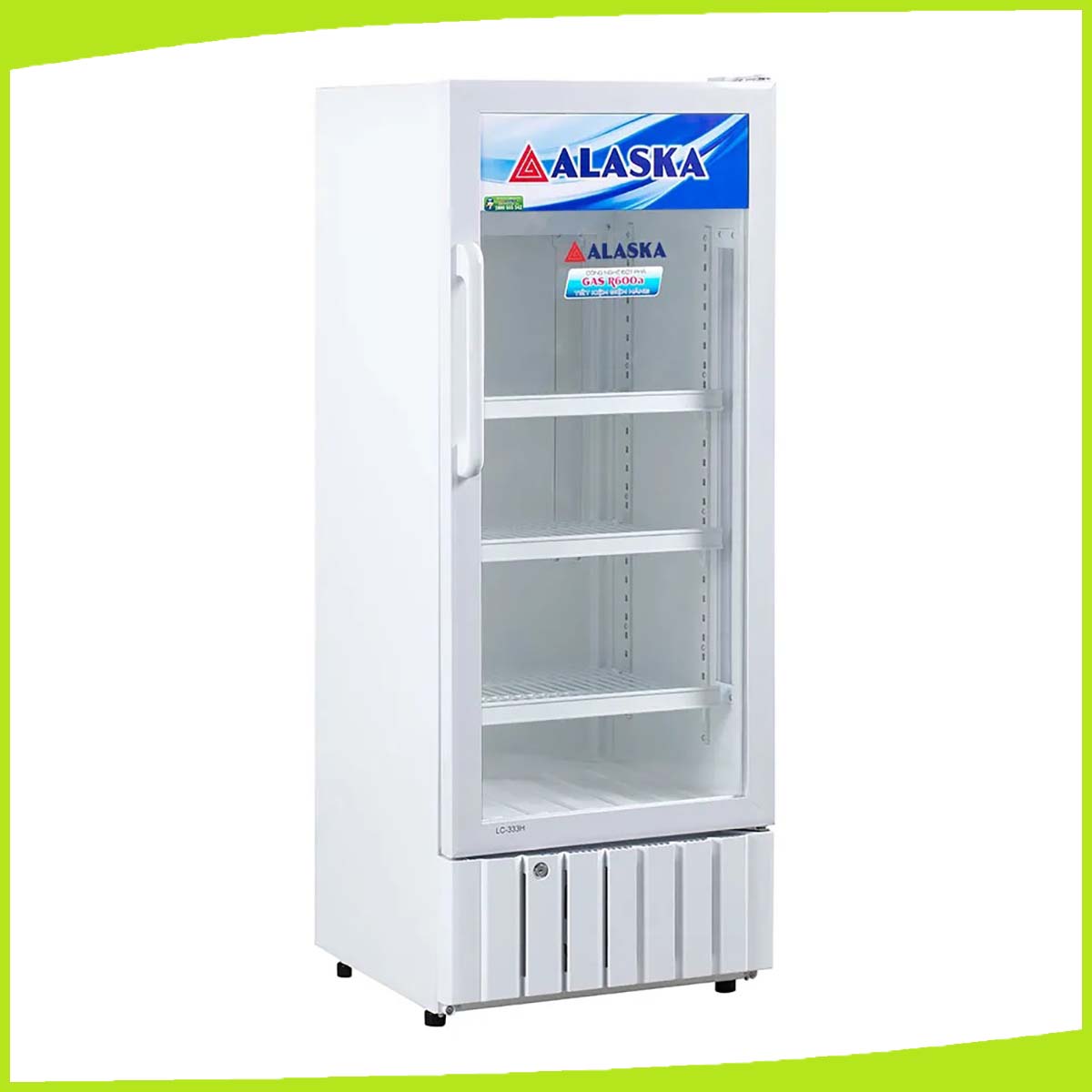 Hình ảnh sản phẩm - [LC 333H] Tủ mát Alaska 210 lít