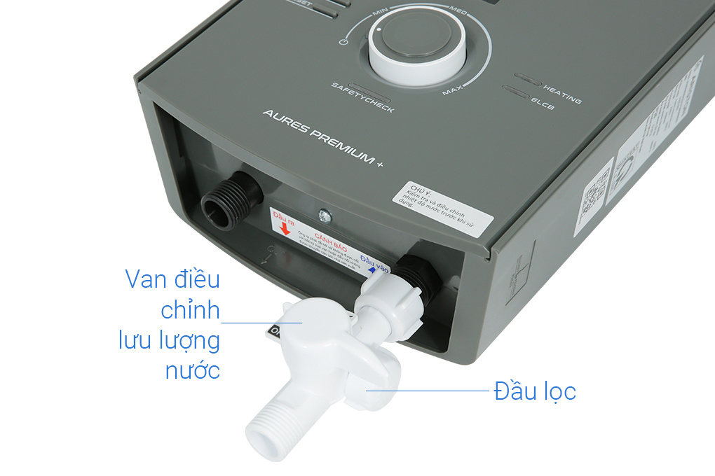 Hình ảnh sản phẩm - [AURES PREMIUM+ 4.5P] Máy nước nóng trực tiếp Ariston 4500W