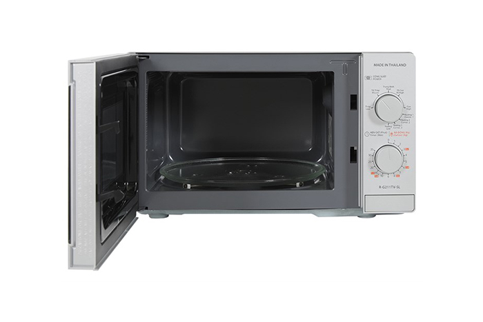 Hình ảnh sản phẩm - [R-G211TV-SL] Lò Vi Sóng Sharp Có Nướng 21 Lít