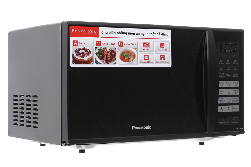 Hình ảnh sản phẩm - [NN-CT36HBYUE] Lò vi sóng có nướng Panasonic 23 lít - NN-CT36HBYUE