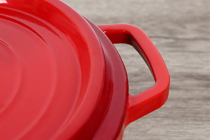 Hình ảnh sản phẩm - [RK24-RD] Nồi Gang Đúc Chống Dính Rapido 24cm