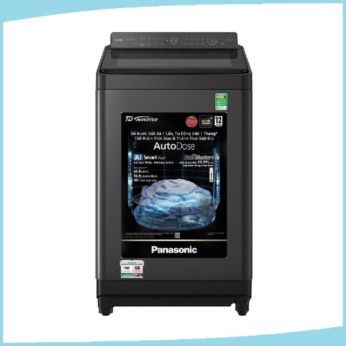 Hình ảnh sản phẩm - [NA-FD105W3BV] Máy Giặt Panasonic Inverter 10.5 Kg 