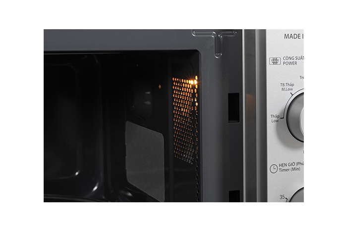 Hình ảnh sản phẩm - [R-G211TV-SL] Lò Vi Sóng Sharp Có Nướng 21 Lít