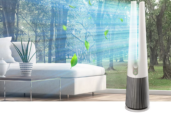 Hình ảnh sản phẩm - [FS15GPCJ0.ABAE] Máy lọc không khí LG PuriCare AeroTower - 40W