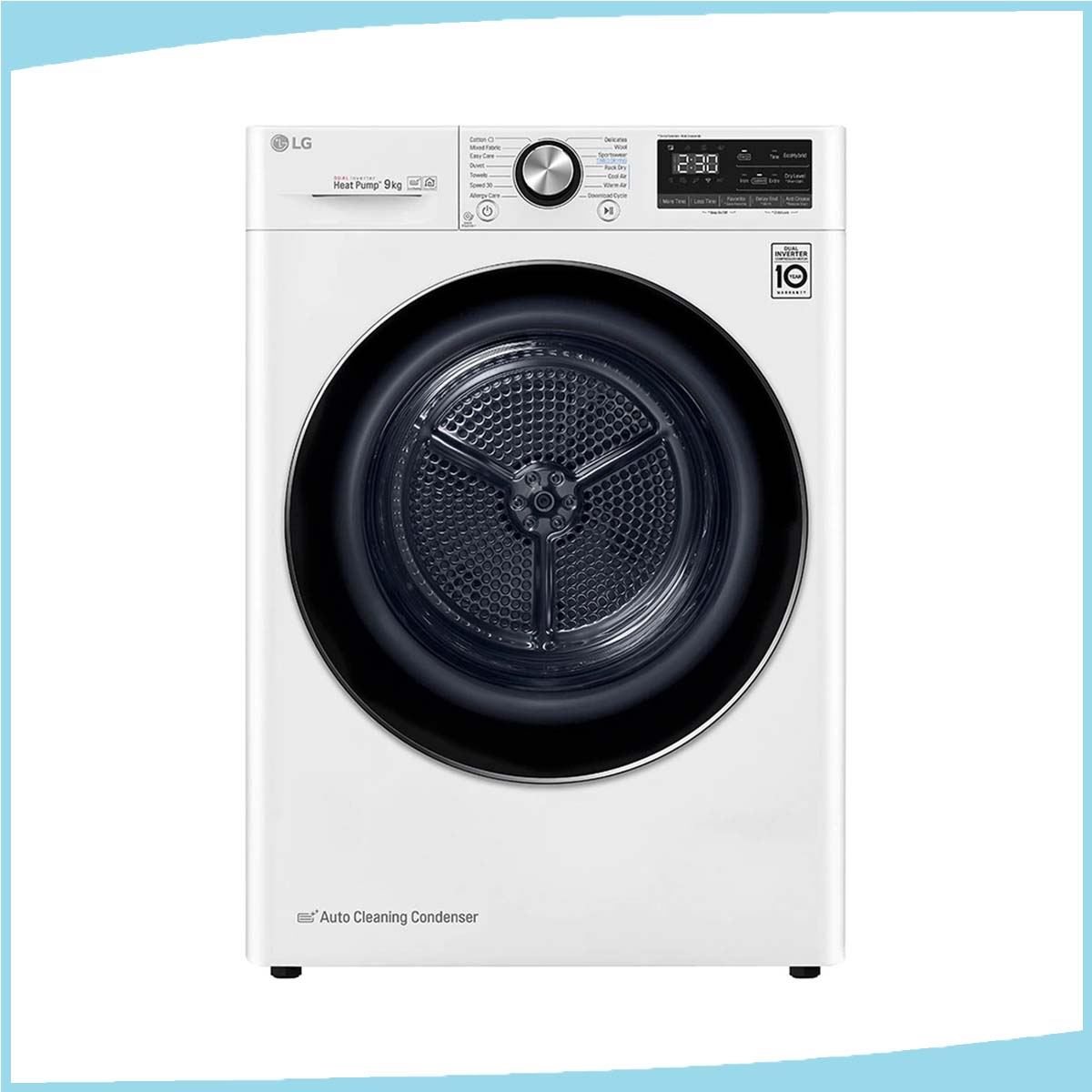 Hình ảnh sản phẩm - [DVHP09W] Máy sấy bơm nhiệt LG 9 kg