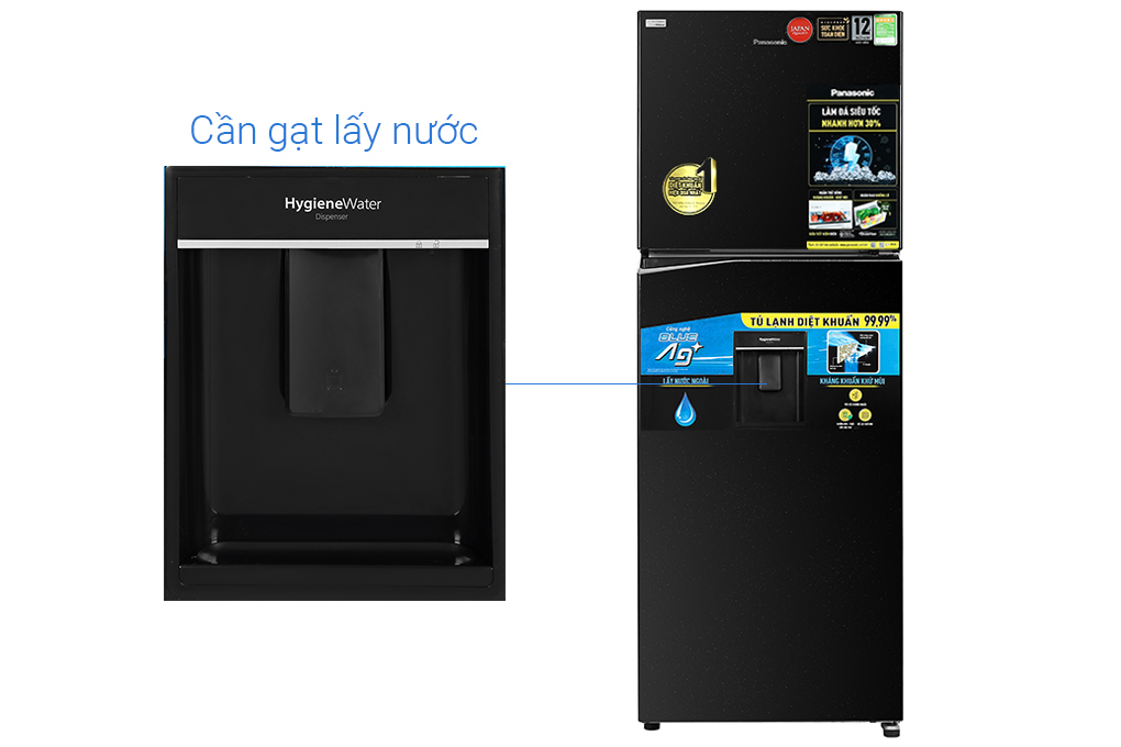 Hình ảnh sản phẩm - [NR-TL381GPKV] Tủ lạnh Panasonic Inverter 366 lít 