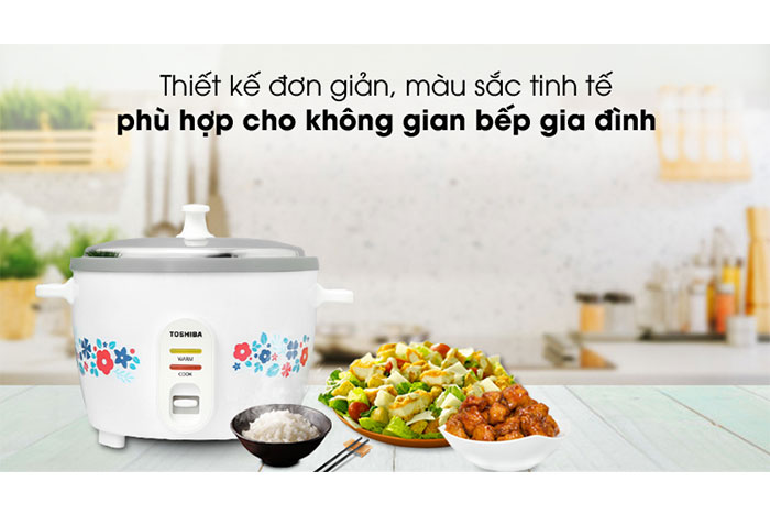 Hình ảnh sản phẩm - [RC-18MH2PV(F)] Nồi Cơm Điện Toshiba 1.8 Lít
