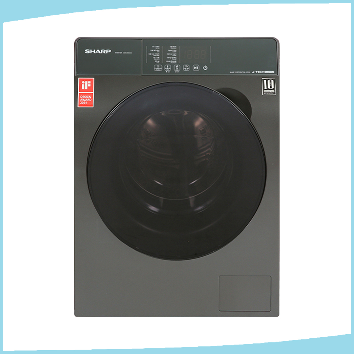 Hình ảnh sản phẩm - [ES-FK954SV-G] Máy giặt Sharp Inverter 9.5 Kg 